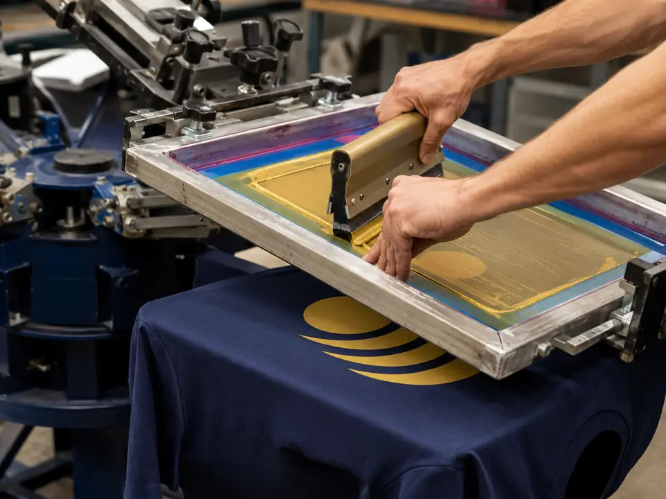 Screen Printing example
